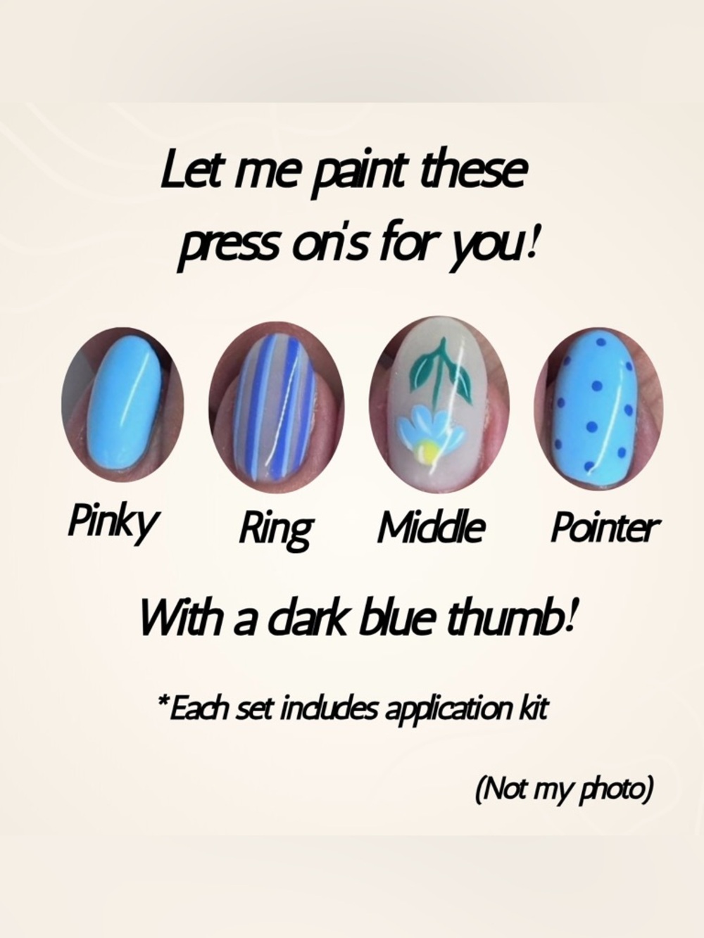 Custom press on nails!